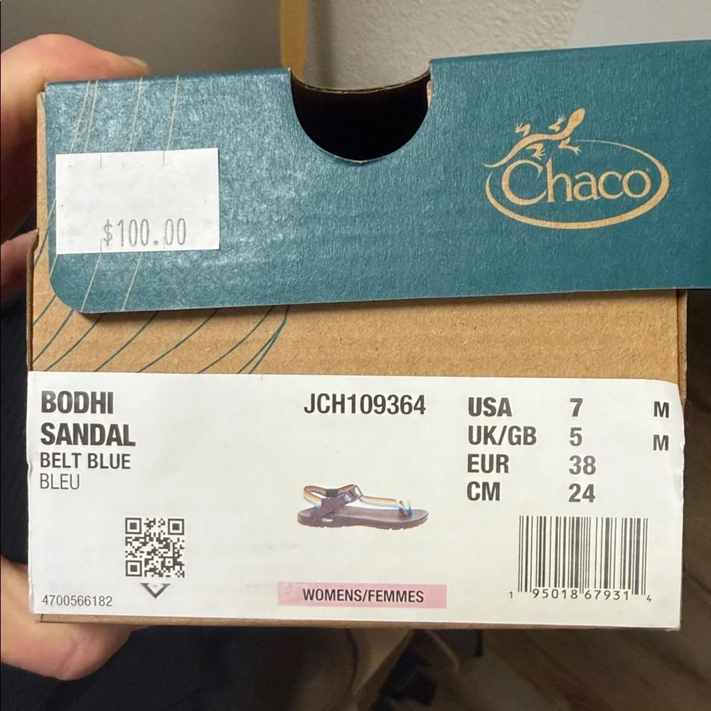 Chaco BODHI Sandals in the color âBelt Blueâ
New in box - Picture 14 of 14